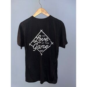 Baseballism For Love of the Game Graphic T-Shirt Black Baseball‎ Fan Tee Size M